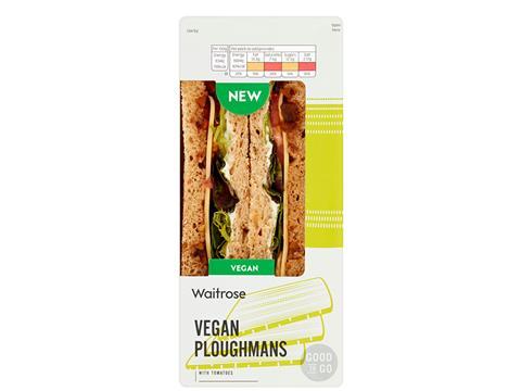 Waitrose Vegan Ploughmans 