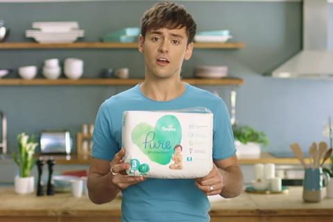 PAMPERS BOX-OUT
