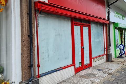 Closed shop front