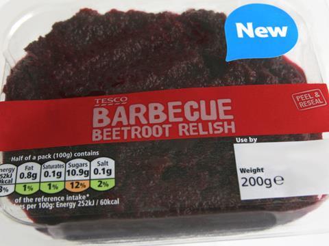 Barbecue beetroot relish