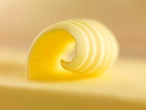 Butter with curl