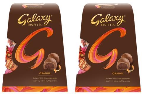 Galaxy Orange Truffles