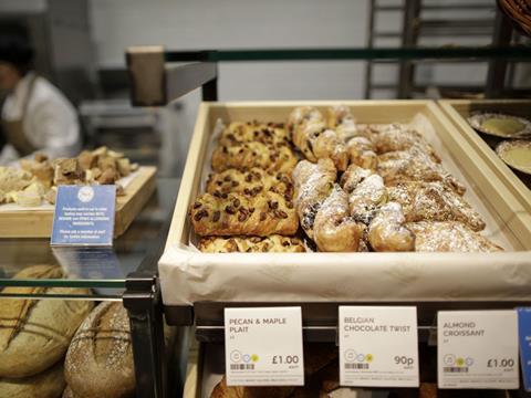 marks and spencer bakery