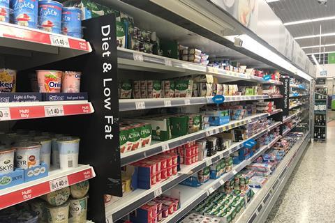 Asda dairy yoghurts 1