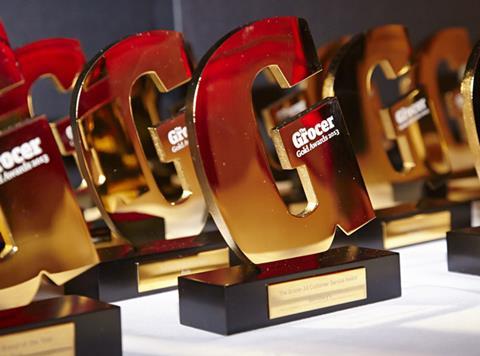 Grocer Gold Awards 2013 trophies