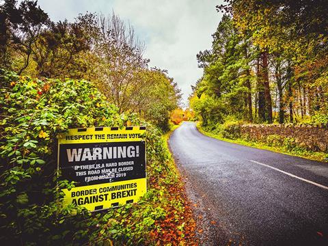 Irish border brexit backstop