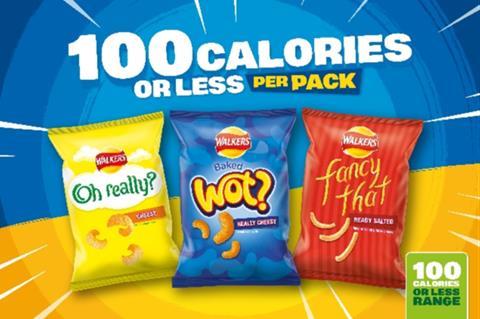 Walkers under 100 calories