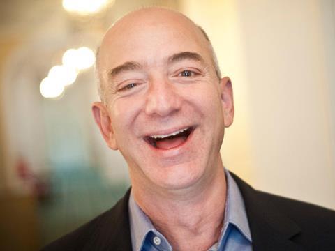 jeff bezos laughing