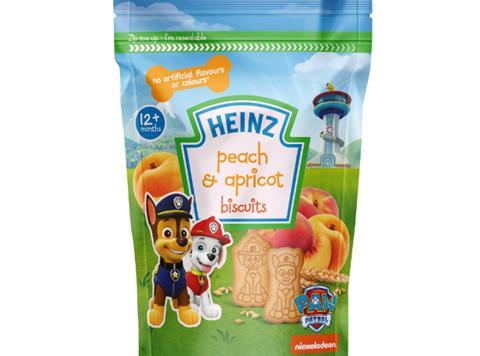 Heinz PAW Patrol licensed biscuits for toddlers