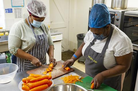 Waitrose carrots 4 - farm surplus donation to FareShare