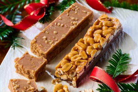 Irr Sticky Toffee Fudge and Peanut Brittle Bar