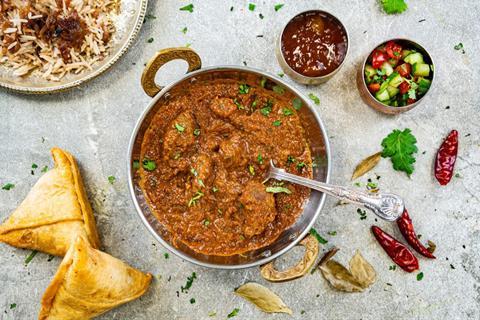 tesco finest curry range