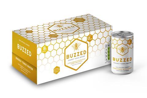 Buzzed energy tonic water