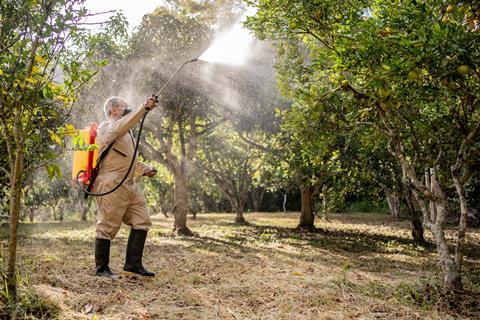 pesticide spraying - Getty