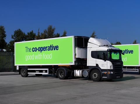 Co-op Food lorry