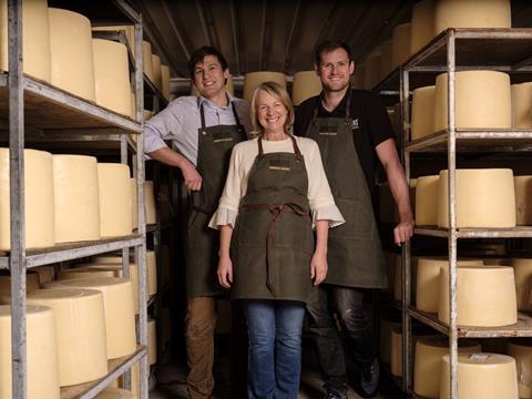 Matthew Hall Gillian Hall Daniel Hall Butlers Farmhouse Cheeses