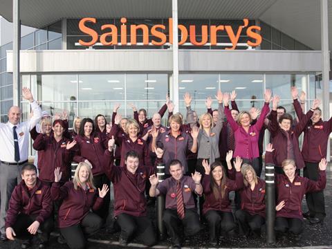 Sainsbury's staff