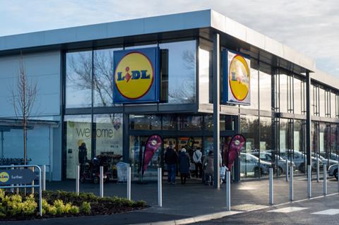 Lidl store front