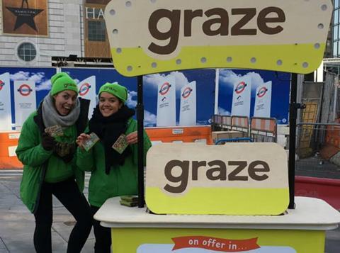 Graze sampling in London, January 2017