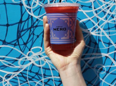 Caffe Nero Shaken Range Crushed Raspberry Lemonade web
