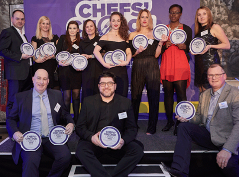 chefs awards winners 2018