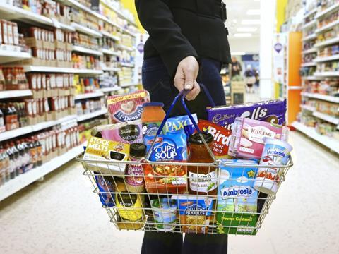 shopping basket supermarket