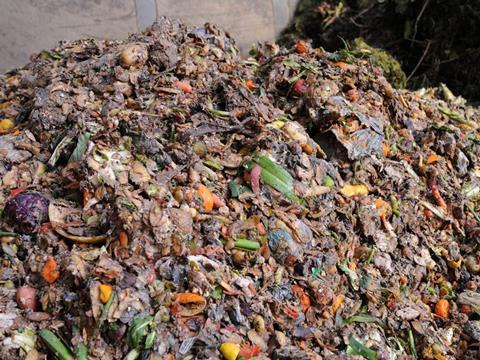 food waste mountain