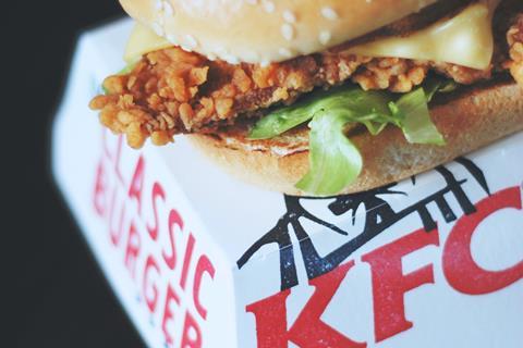 kfc burger