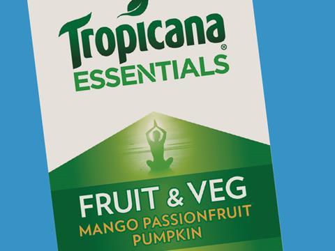 Tropicana Fruit & Veg Mango Passionfruit Pumpkin 850ml