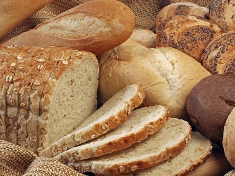 focus on bread, basket of bread