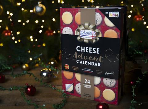 cheese advent calendar