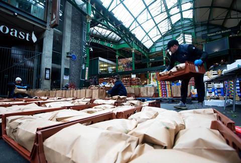 Borough market coronavirus donations