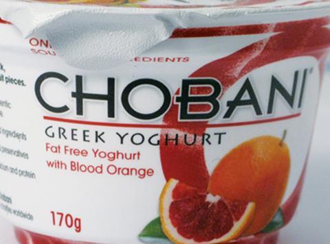 Chobani Greek yoghurt