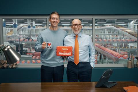 Warburtons - Chairman Jonathan Warburton and his son Harry, who is now a main board director