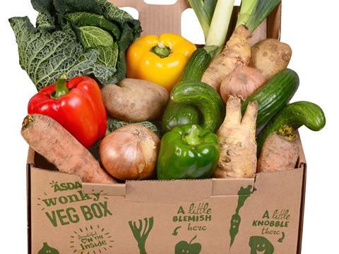 asda wonky veg box