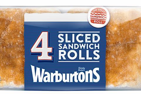 Warburtons Square Rolls