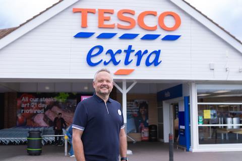Tesco Solihull GSM Steve Ady