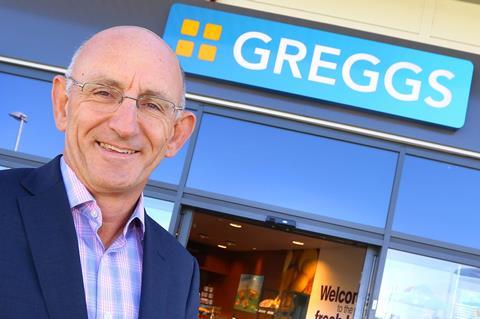 Roger Whiteside, chief executive, Greggs