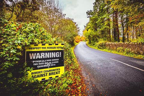 Irish border brexit backstop