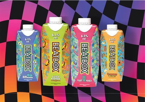 BeatBox RTDs launching in the UK by Red Star Brands