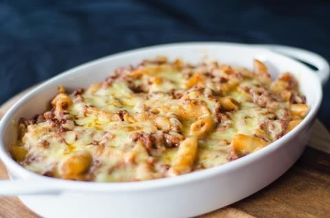 pasta bake dish