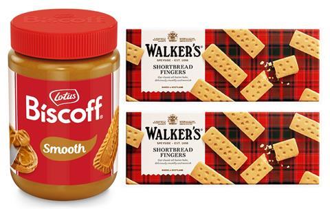 Biscoff and Walker's Shortbread
