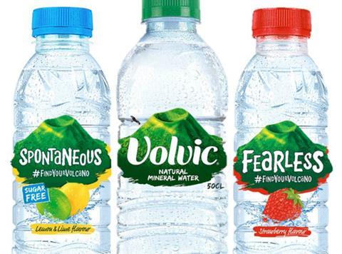 Volvic Find Your Volcano packs