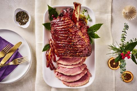 Sainsbury's Taste the Difference Maple Spiced Gammon Joint (Christmas 2024_Final)