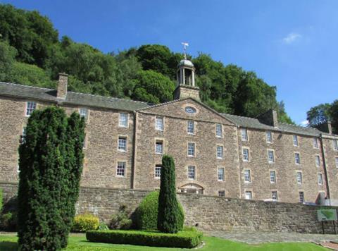 Robert Owen's Garden and Belltower