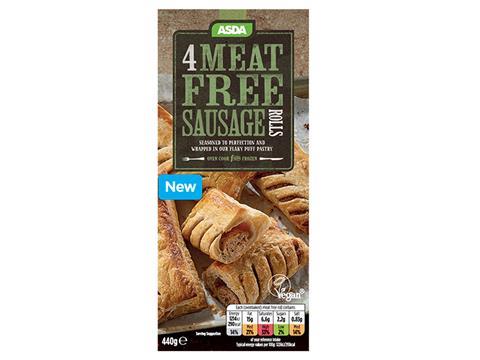 Asda meat free sausage rolls