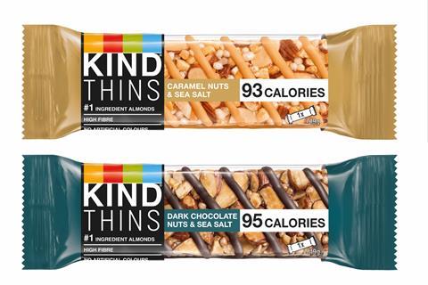 Kind Thins snack bars