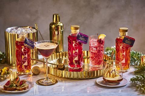 Sainsbury's Taste the Difference Liqueurs (Sticky Toffee, Tiramisu & Berry Compote) (Christmas 2024_Final)