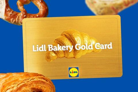 Lidl bakery gold card