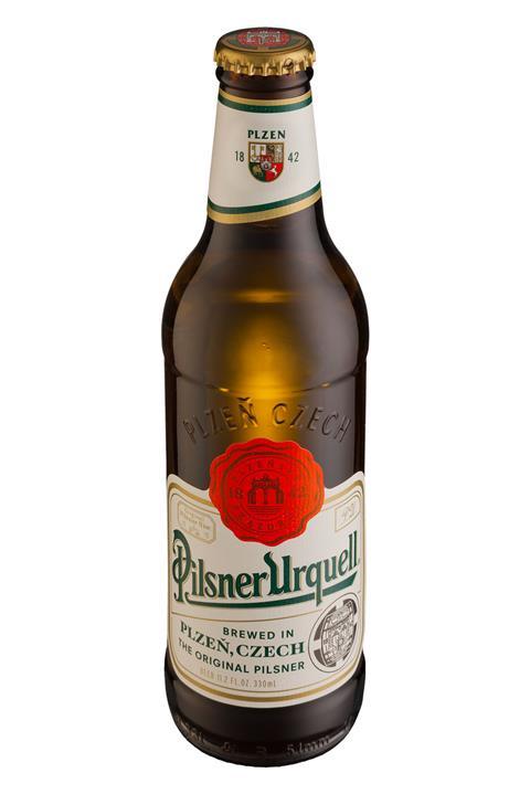 Pilsner Urquell new bottle